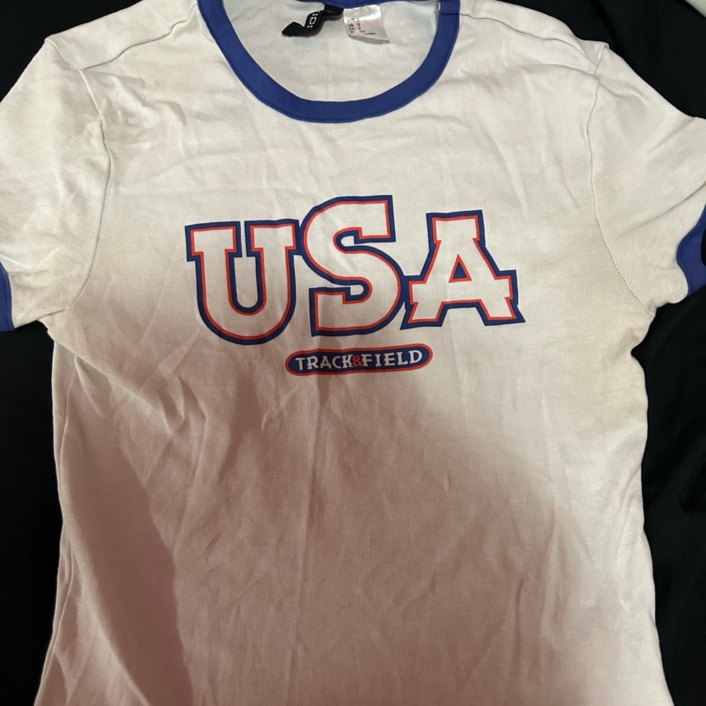 Shein USA crop tee
